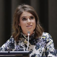 Princess Eugenie speaks at the UN Headquarters in New York City in 2018