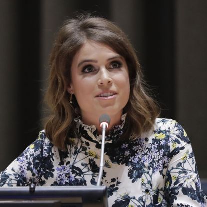 Princess Eugenie speaks at the UN Headquarters in New York City in 2018