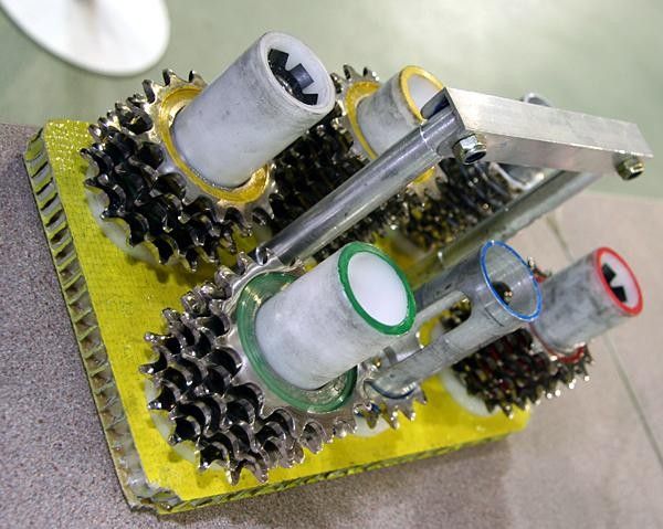 The Australian track cycling team's sprocket collection