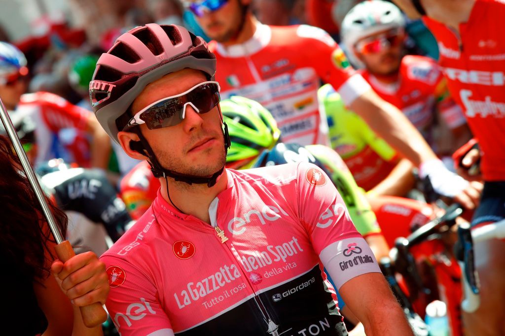 Simon Yates (Mitchelton-Scott) focussed before the Zoncolan stage