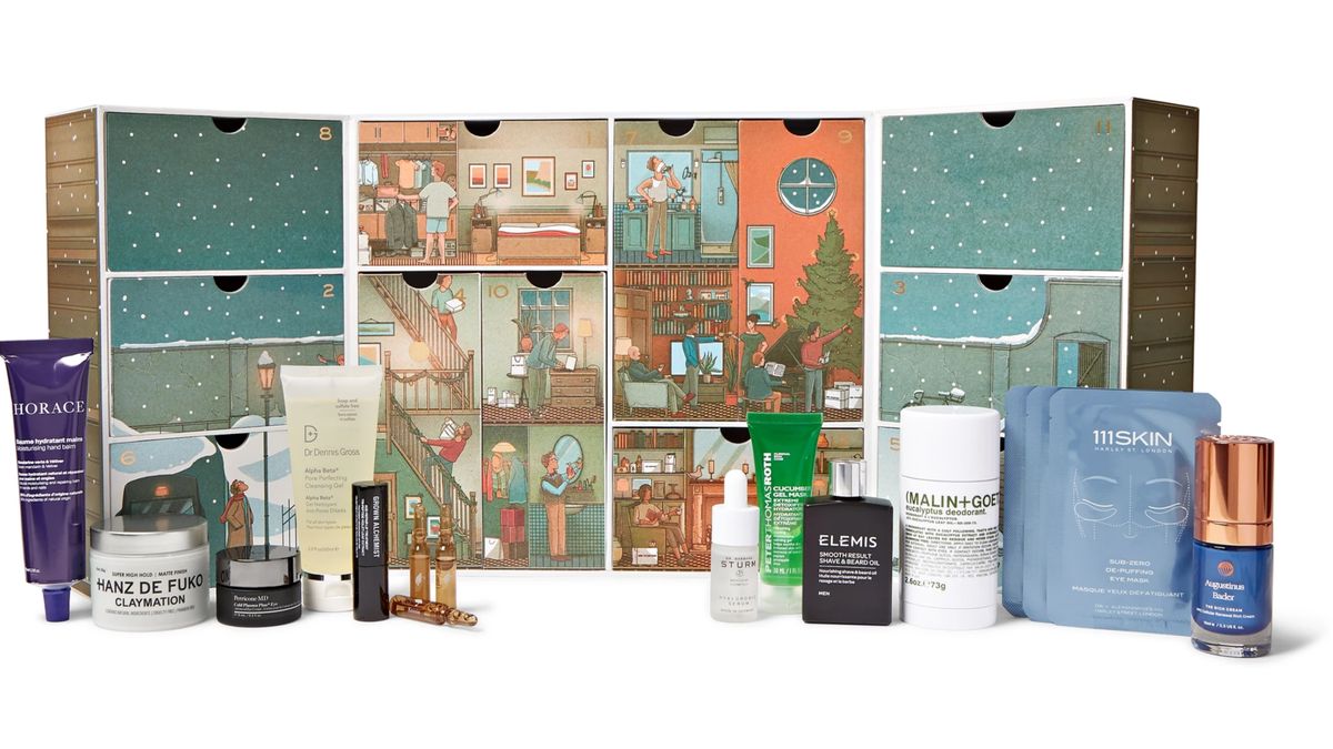 Mr Porter's luxury grooming advent calendar is the ultimate early