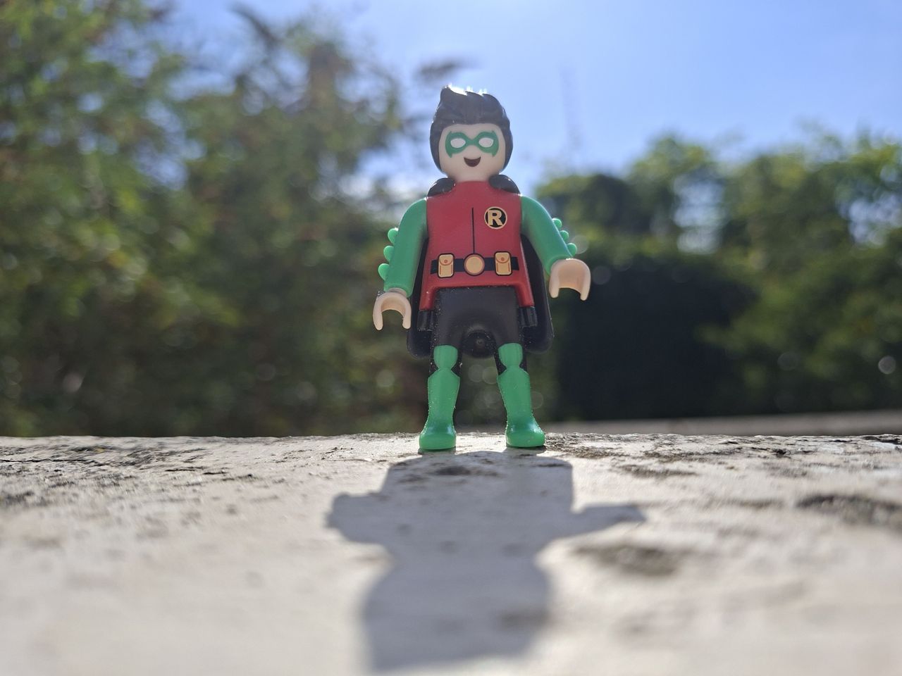 A photo taken on the Samsung Galaxy A57 showing a Playmobil character.