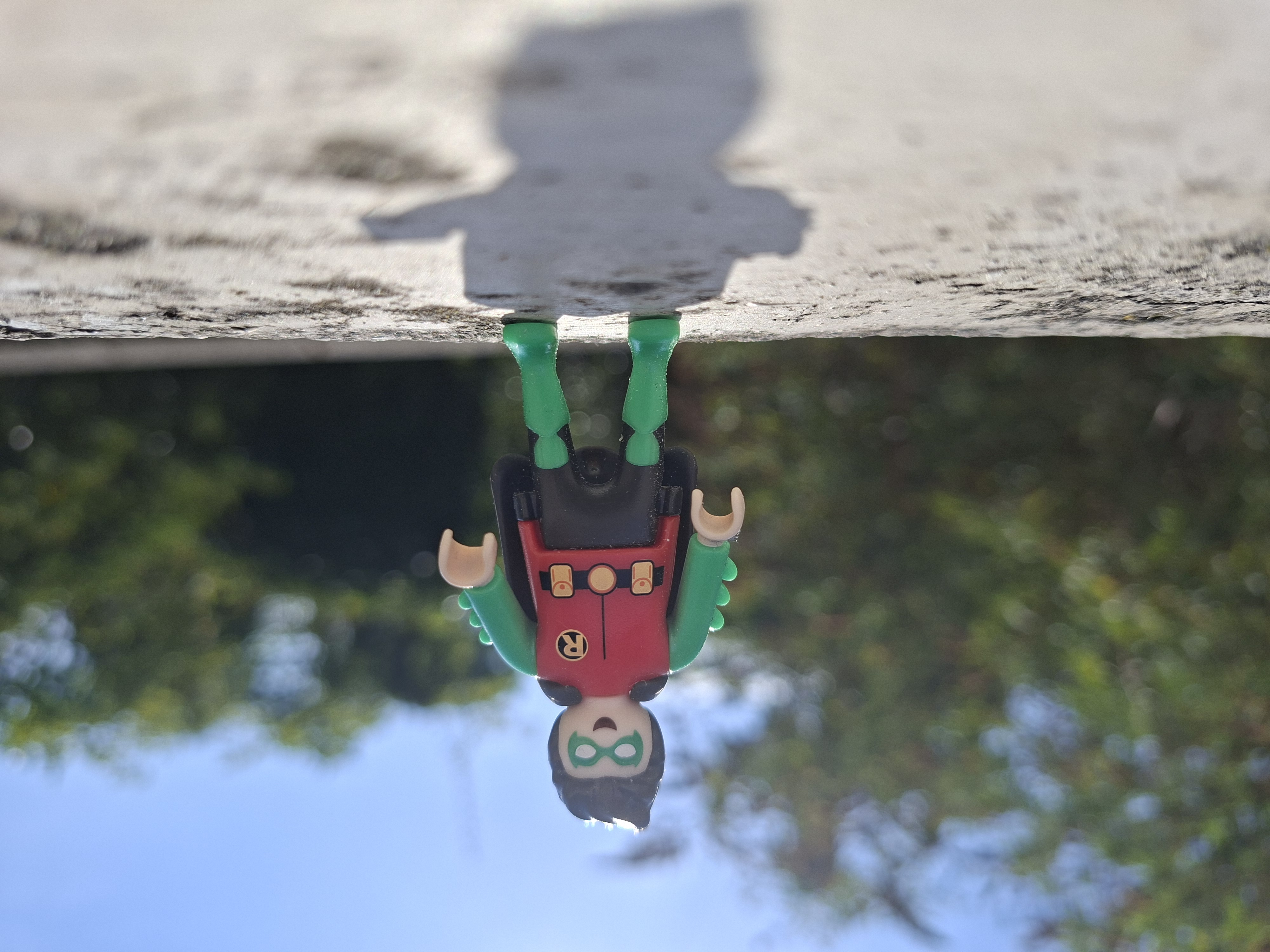 A photo taken on the Samsung Galaxy A57 showing a Playmobil character.