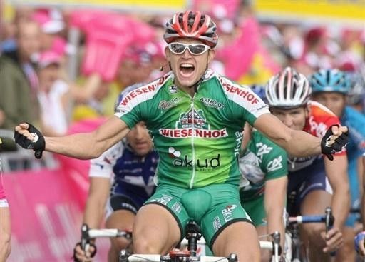 Then 19 year-old Gerald Ciolek (Team Wiesenhof Akud)