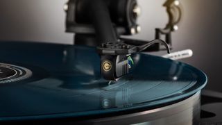 Goldring Ethos SE cartridge as part of a record player