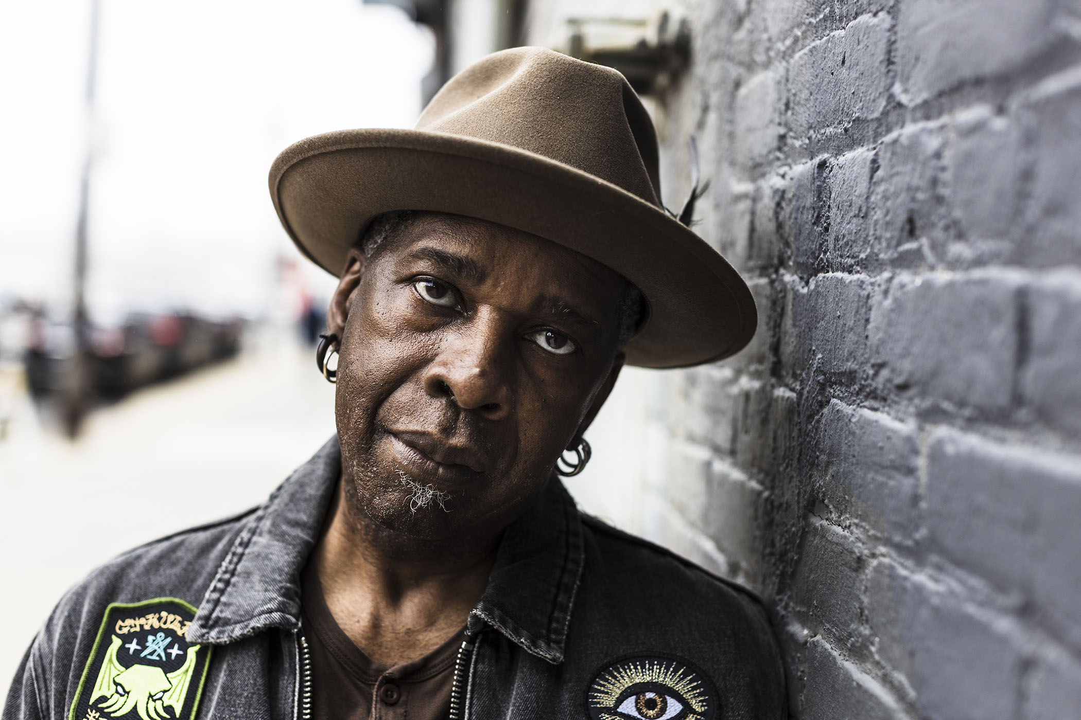 A portrait of Vernon Reid wearing his now trademark hat