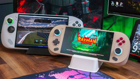 Rayman on Pocket EVO and Gran Turismo via RPCS3 on Lenovo Legion Go S