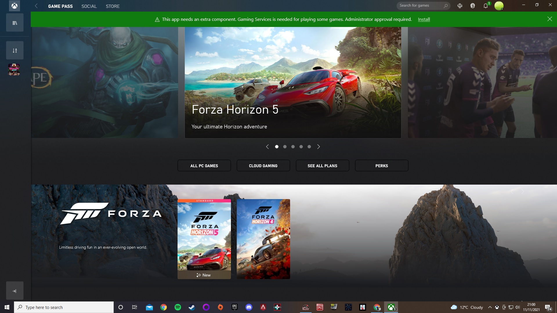 Xbox PC app