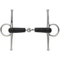Shires Soft Rubber Covered Full Cheek Snaffle at viovet.co.uk Shires Soft Rubber Covered Full Cheek Snaffle at viovet.co.uk