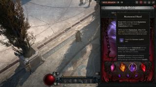 Diablo 4 Warlock build - Mastermind Shard
