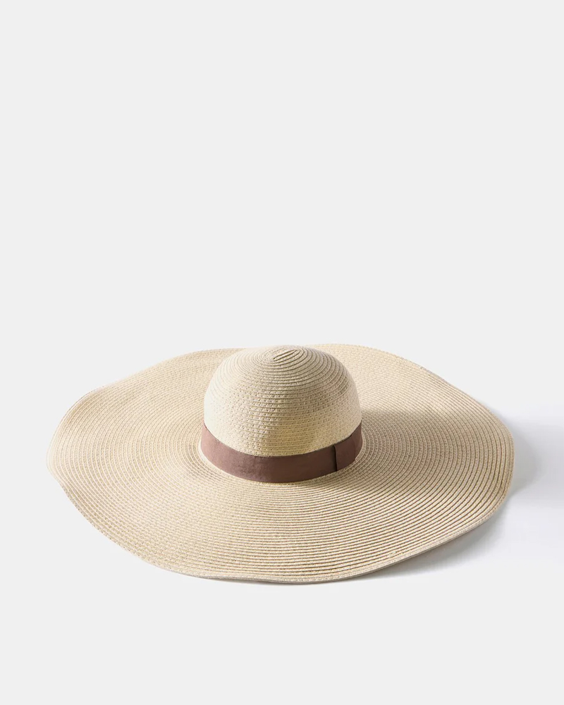 mint velvet wide brim straw hat