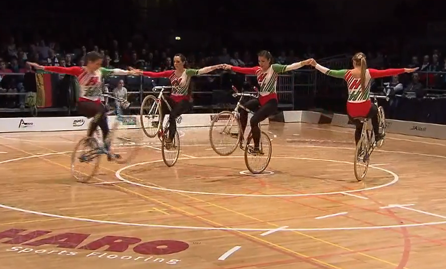 Cycling Gymnastics And Football - The UCI Show Off Some Of Their More ...