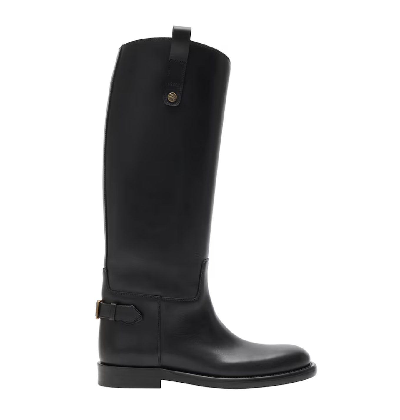Burberry, Burberry Leather Cavalier Boots