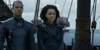 Game of Thrones Jacob Anderson Grey Worm Missandei Nathalie Emmanuel HBO