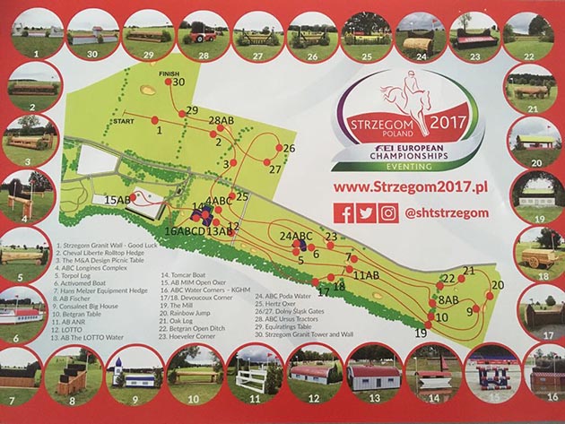 European Eventing Championships cross-country course