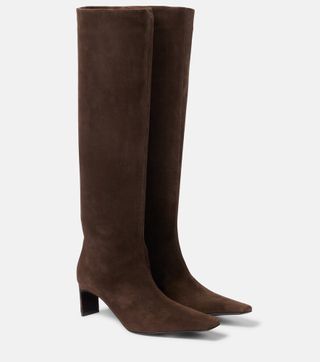 Ona 55 Suede Knee-High Boots