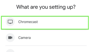How to set up Google Chromecast — pick Chromecast