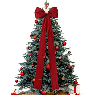 tree topper bow 