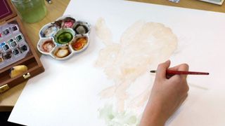 watercolour tutorial: hare