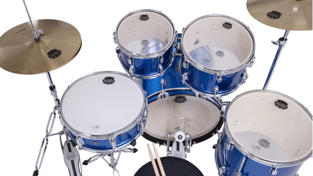 Mapex Comet entry-level five-piece drum kits
