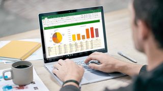 Excel on a Laptop