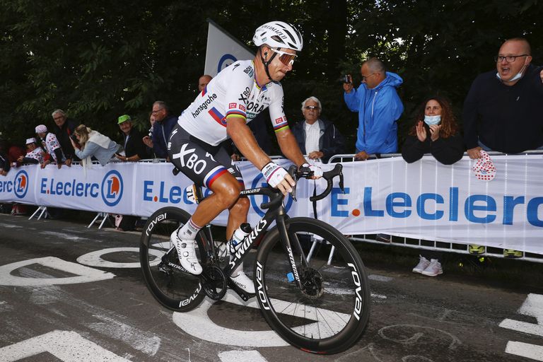 Peter Sagan riding stage two of the Tour de France 2021