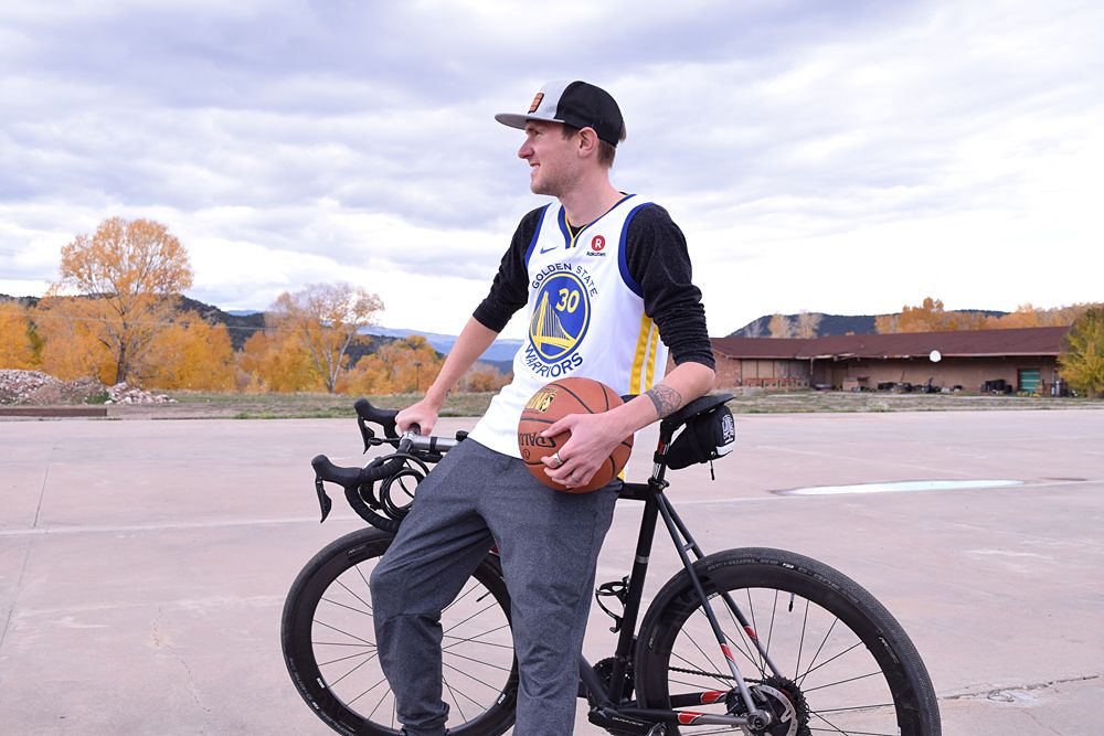 Who knew Tejay van Garderen could shoot hoops!