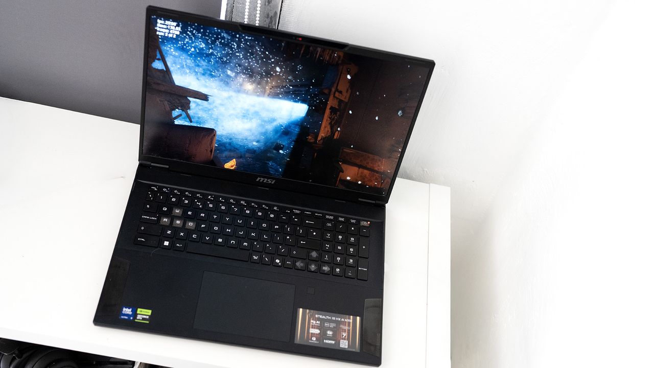 MSI Stealth 18 HX AI gaming laptop