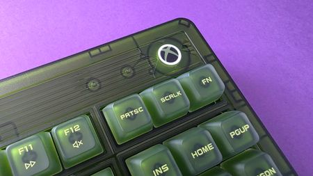 Green keyboard