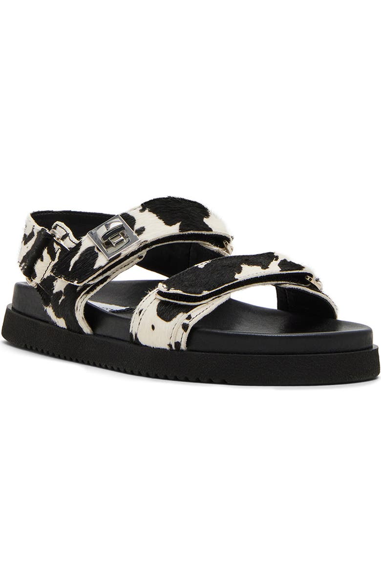 Mona Genuine Calf Hair Sandal