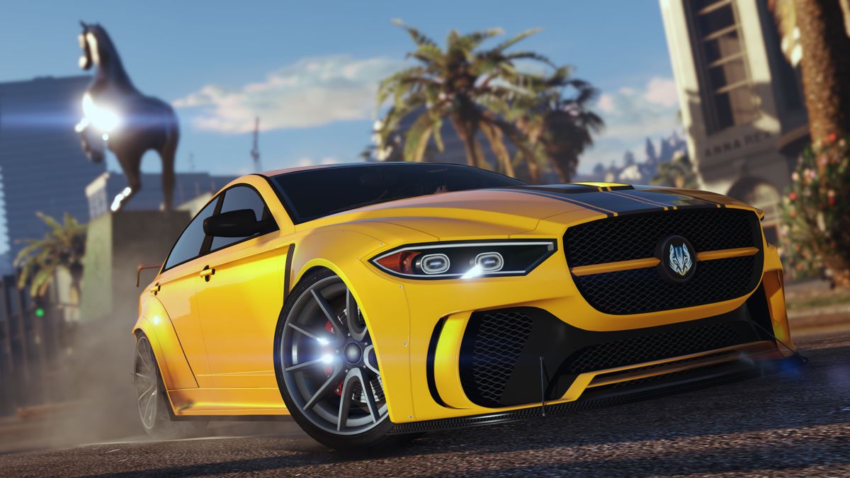 GTA Online adds a new sports car and King of the Hill mode GamesRadar+