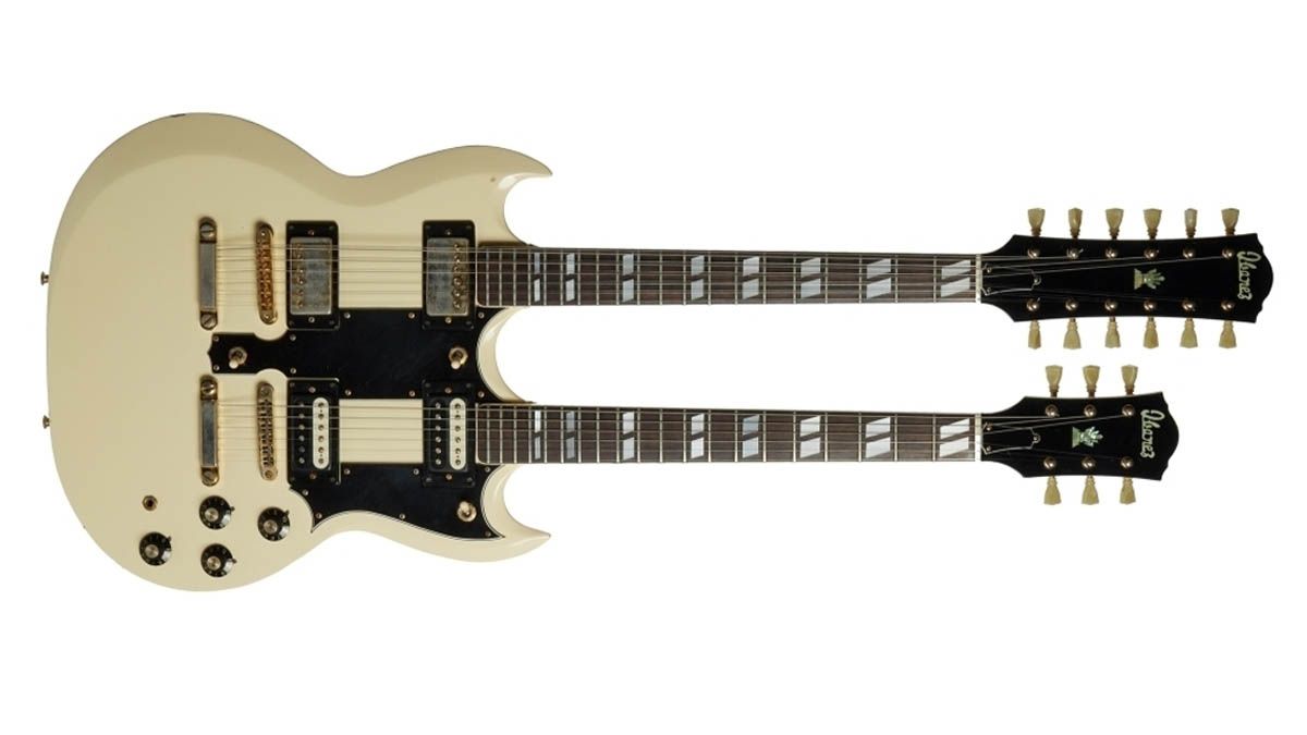 Steve Vai's 1976 Ibanez DoubleNeck