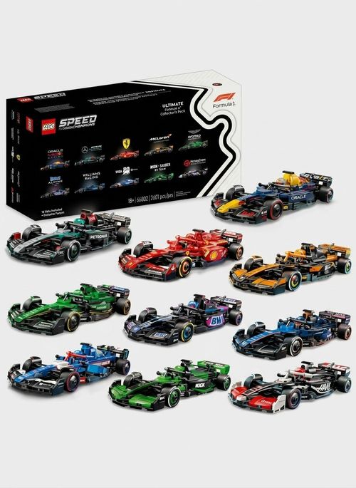 Speed Champions Ultimate Formula 1 Collector's Pack - Contains 10 Sets in 1