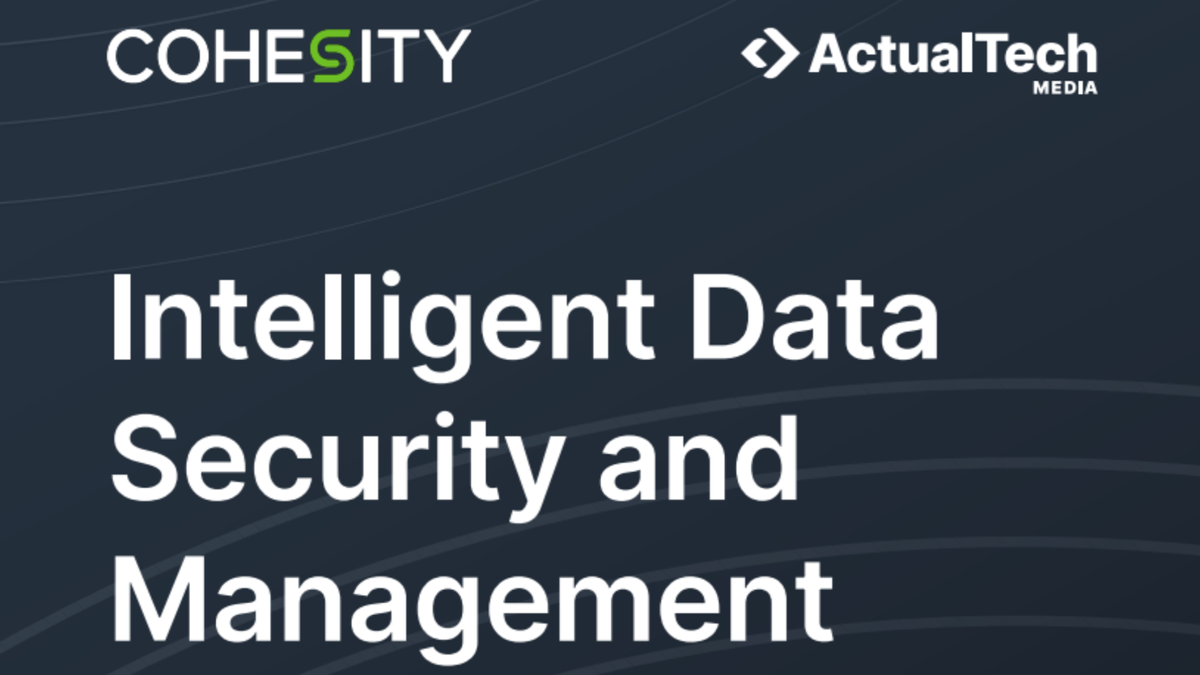 whitepaper from cohesity on data security