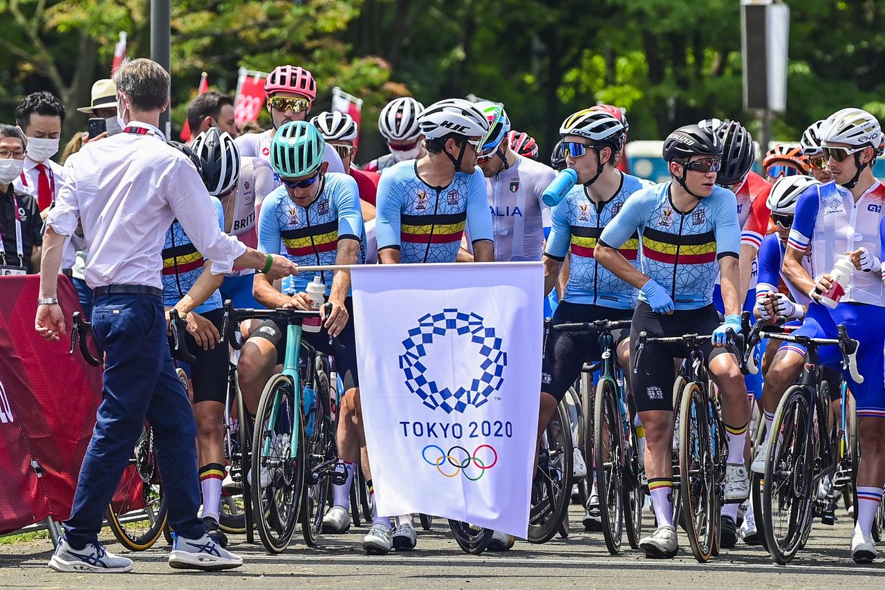 Tokyo 2020 Olympic Games - Olimpiadi Tokyo 2020 - Men's Road Race - Musashinonomori Park - Fuji Internetional Speedway 234 km - 24/07/2021 - Scenery - Start - photo Peter De Voecht/PN/BettiniPhoto&Acirc;&copy;2021