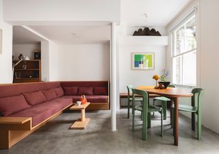 London Apartment by Studiomama inspired by Gerrit Rietveld interiors