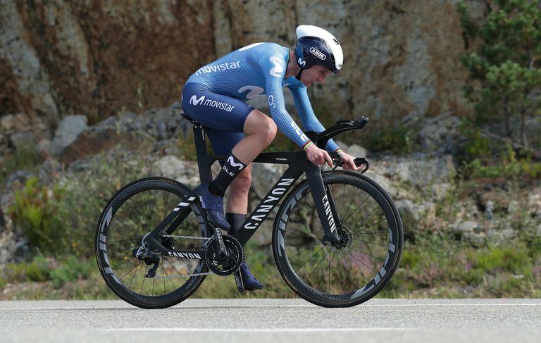 Annemiek van Vleuten on stage two of Challenge by La Vuelta
