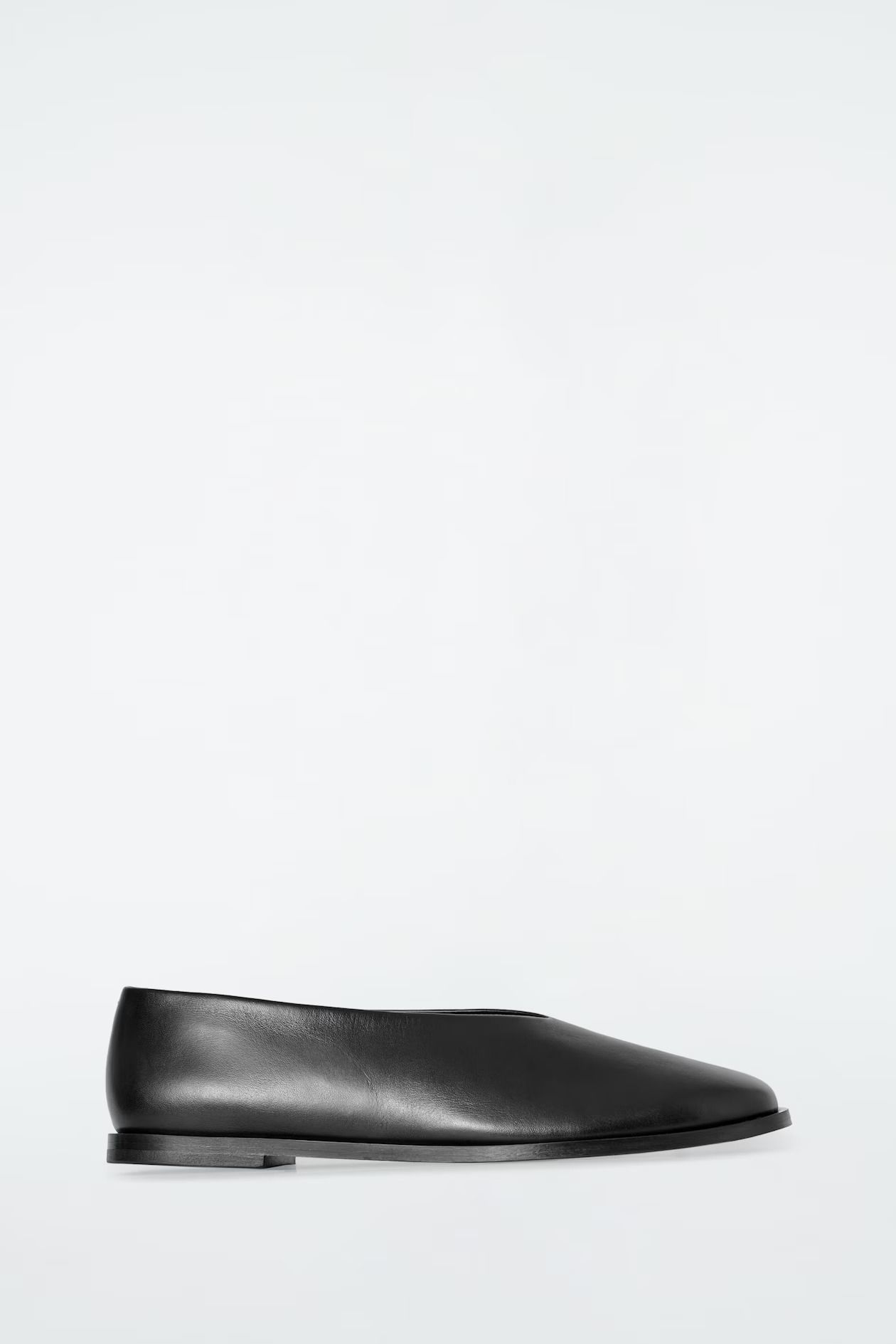 Leather Ballet Flats
