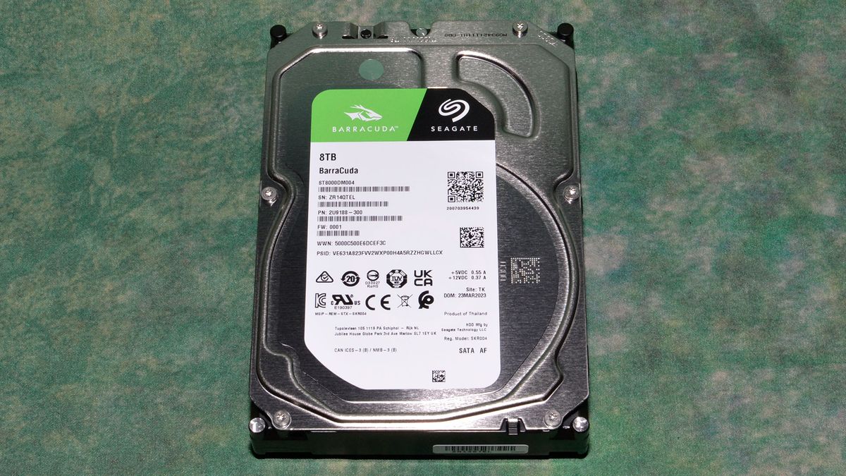 直売純正Seagate BarraCuda 3.5\