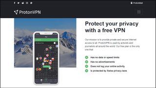 ProtonVPN – gratisløsning.