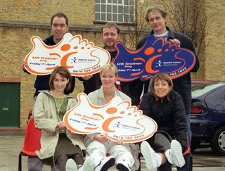 James Nesbitt, Hermione Norris, Fay Ripley, John Thomson, Helen Baxendale and Robert Bathurst in 2000