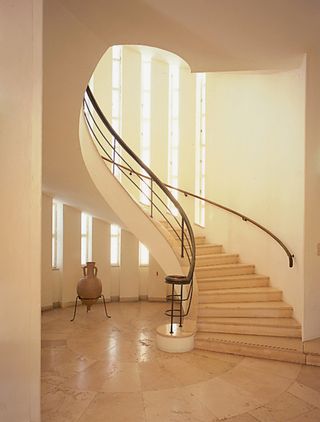 Erich Mendelsohn spiral staircase