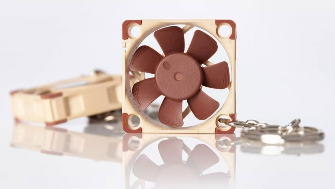 Seasonic x Noctua keychain trinkets