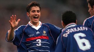 Bixente Lizarazu of France, 1998 World Cup