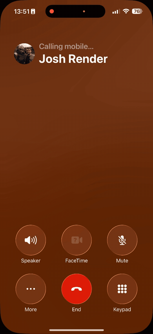An instantly failing call from EE to Vodafone