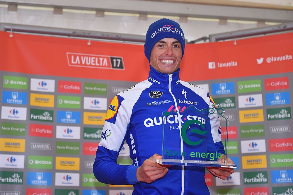 Enri Mas is most combative on the stage