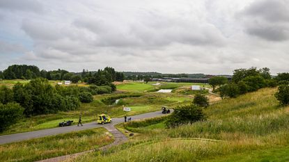 A general view of the 18th hole at HimmerLand Resort
