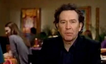 Groupon's Super Bowl commercial featuring Timothy Hutton was meant to "make fun of ourselves," says Groupon CEO, not trivialize humanitarian causes. 