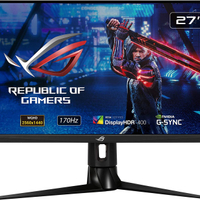 ASUS ROG Strix XG27AQ 27-inch 1440p Monitor | $379 $299.99 at Amazon
Save $79 - This ASUS monitor is basically bang on the money for all the mid-range, sweetspot specs we'd want: 1440p, 170Hz refresh, 1ms response, G-Sync, and 27-inches in size. With a 21% discount on offer, this was a record low.