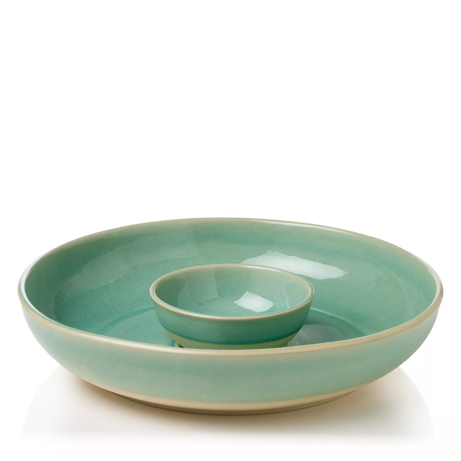 Chip &amp;amp; Dip Serving Dish - Exclusive